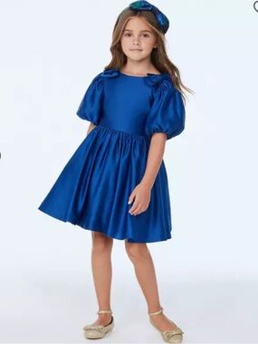 Janie and Jack The Satin Holiday Dress